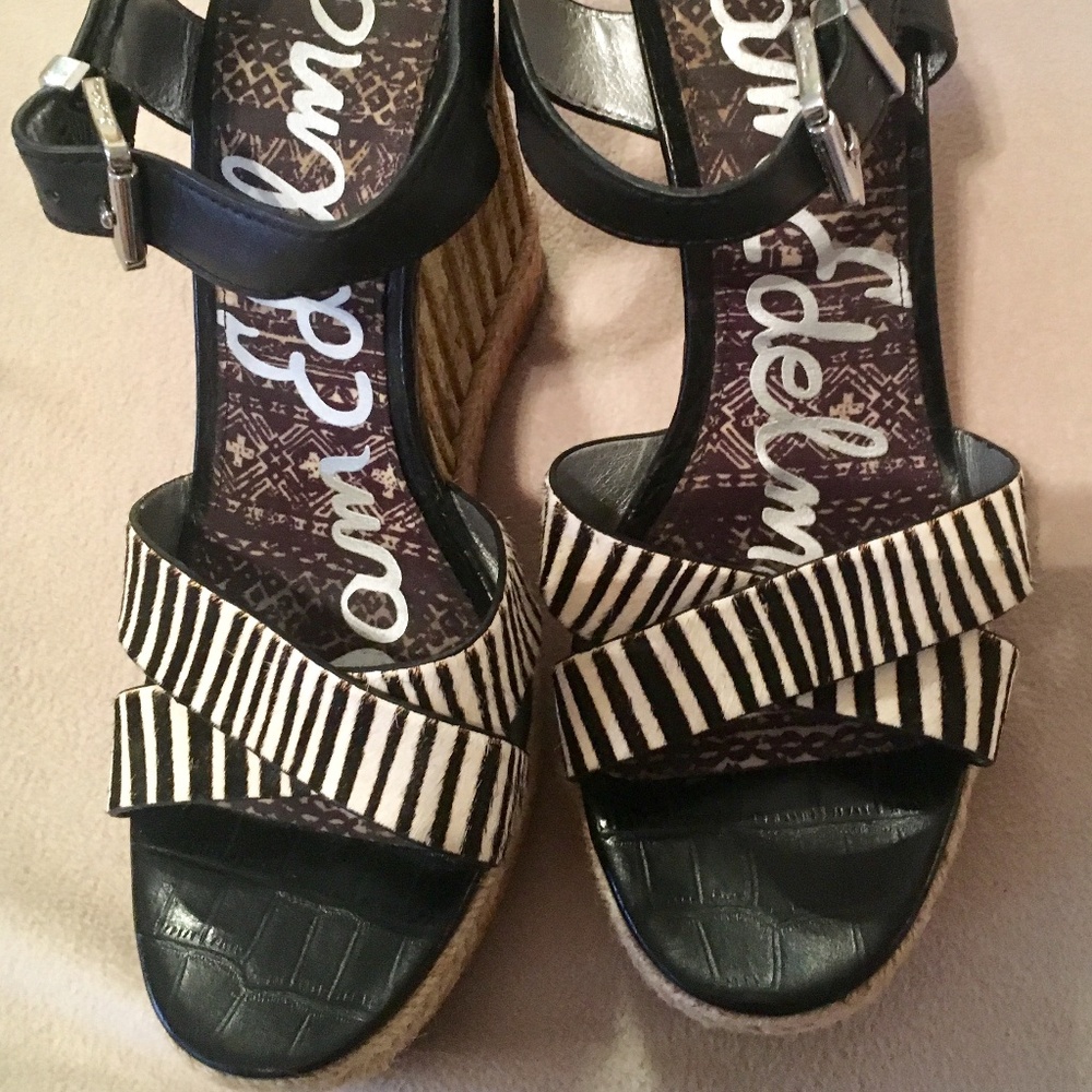 Sam Edelman platform wedge sandal